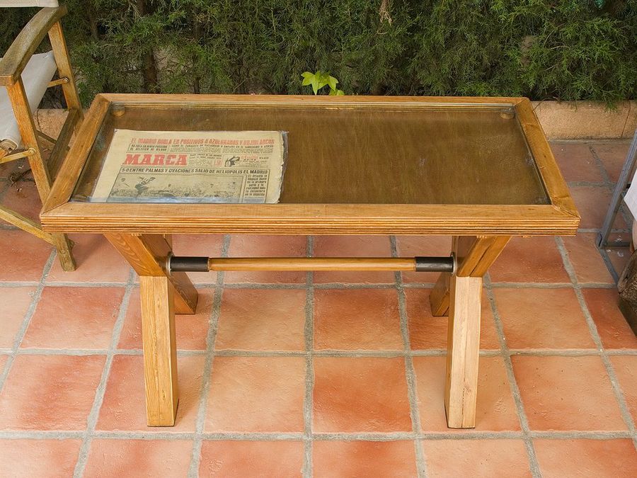 Es seguro hacer una mesa con un tablón como éste, o es más seguro