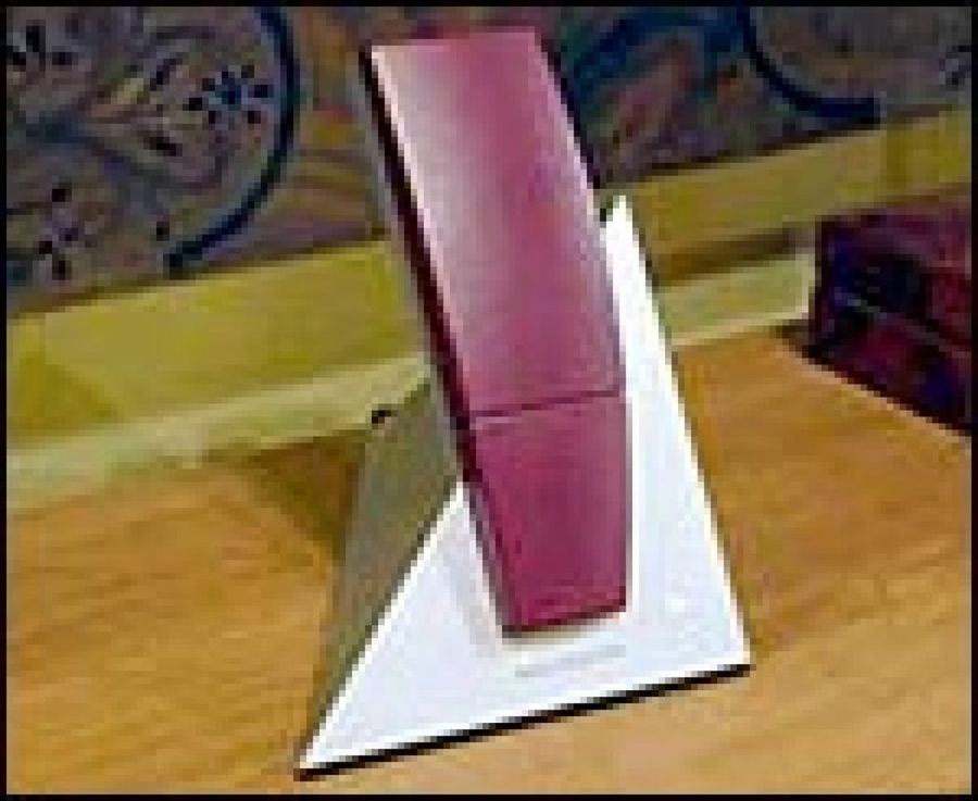 teléfono inalámbrico rosa