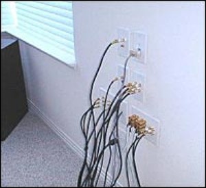 Cómo ocultar un cable con una canaleta