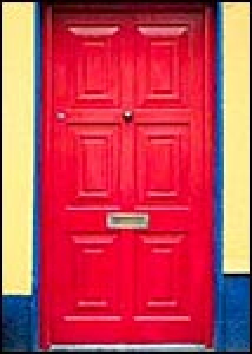 puerta roja
