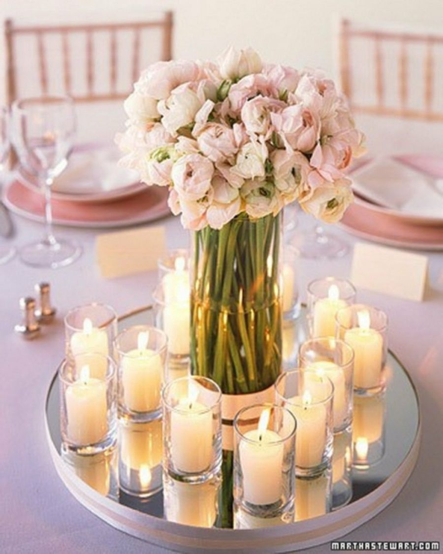 Ideas para decorar tu boda con velas