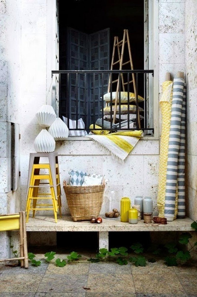 Amarillo, verde y azul. Colores primavera 2014