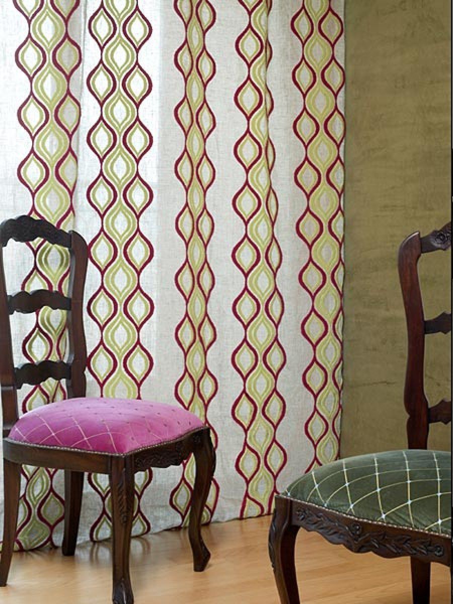 cortinas y sillas