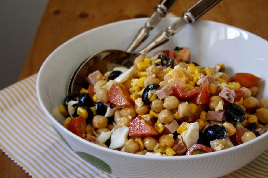 Ensalada de garbanzos