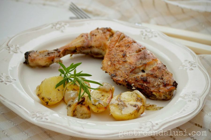 Pollo al horno