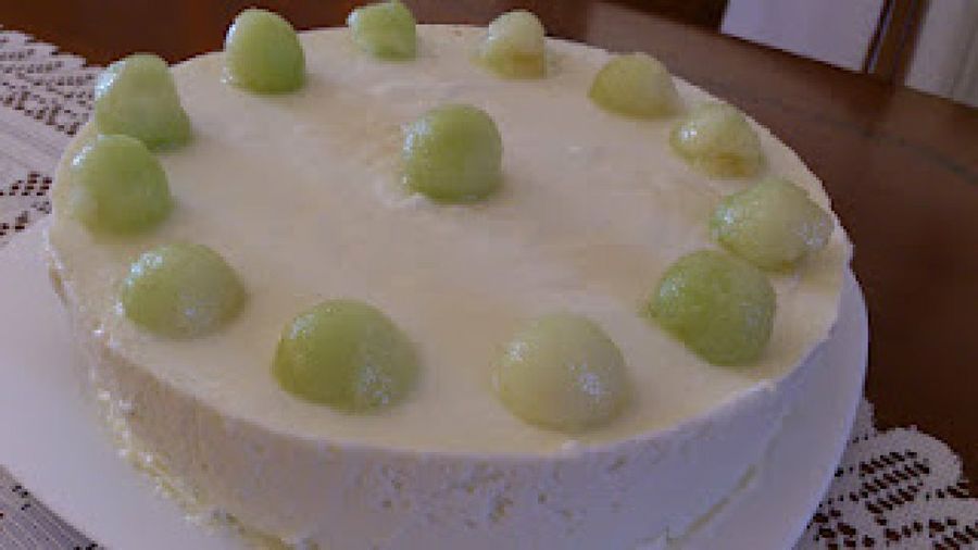  Tarta mousse de melón