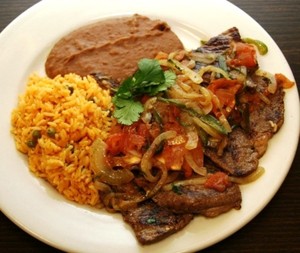 bistec de res 