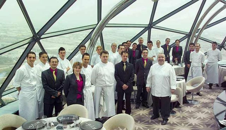 Cocineros en la torre