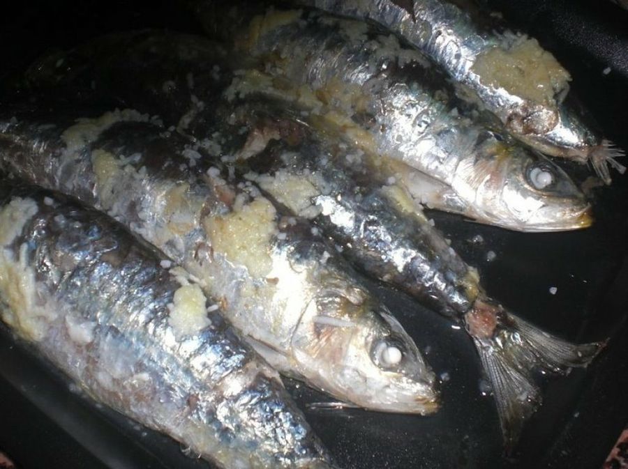 Sardinas asadas