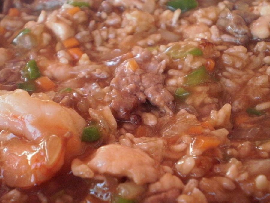 Arroz con ternera