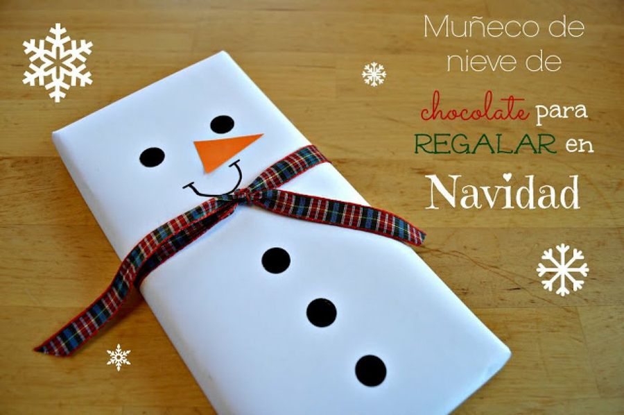 muñecos de nieve con foami