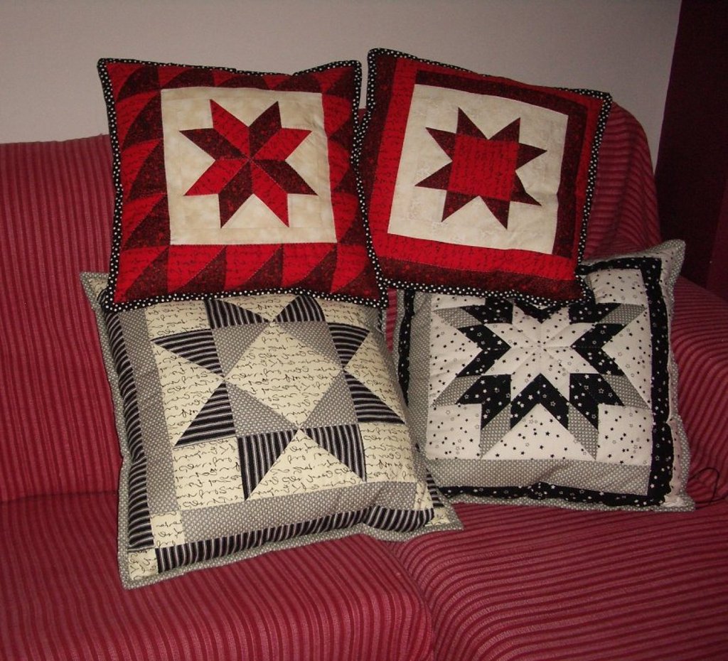 Almohadones discount de estrellas