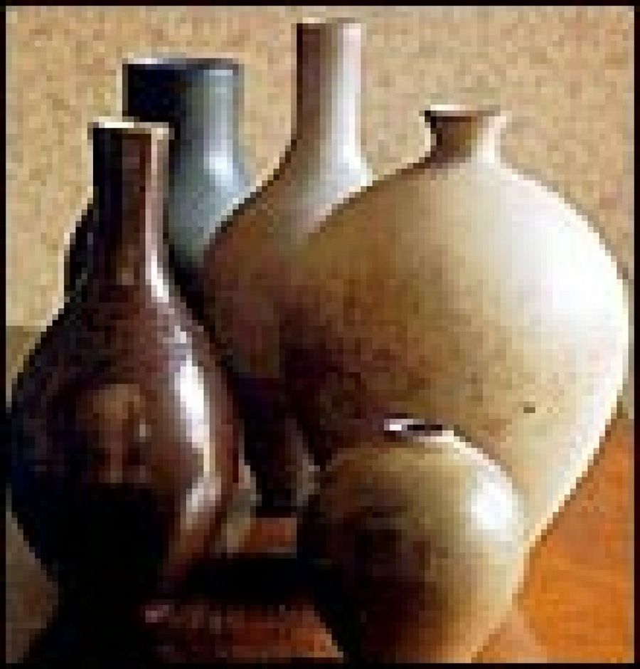 jarrones de cerámica