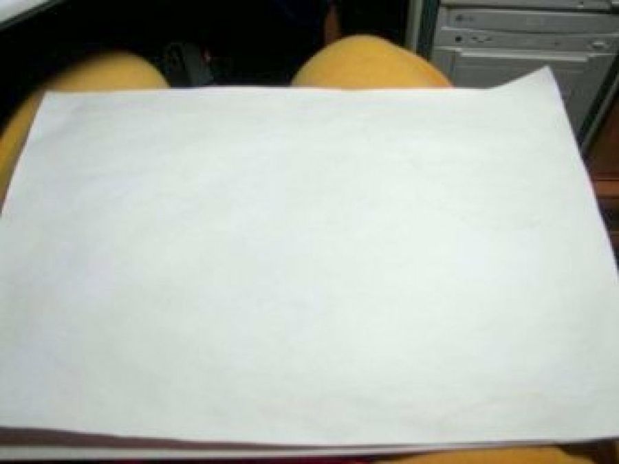 papel teñido con té