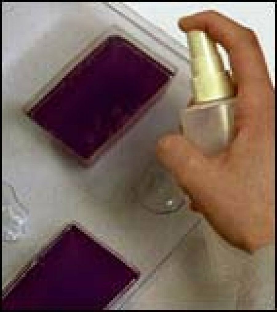 pulverizar la superficie