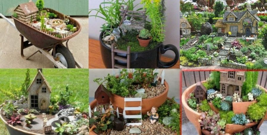 Jardines decorativos en miniatura: paso a paso | Plantas