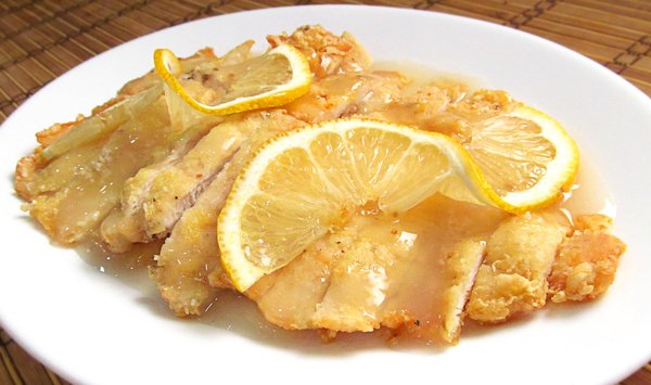 Pan bao de pollo frito crujiente al limón - Receta - UFS