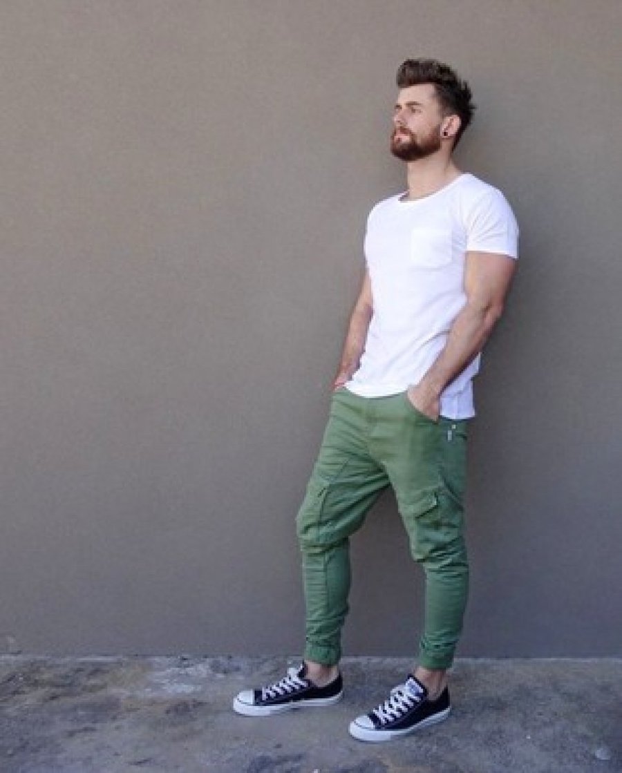Mira Aqui Te Ensenamos Como Combinar Un Pantalon Verde Militar Belleza
