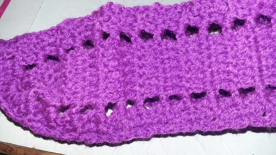 Diadema para 2024 niña a crochet