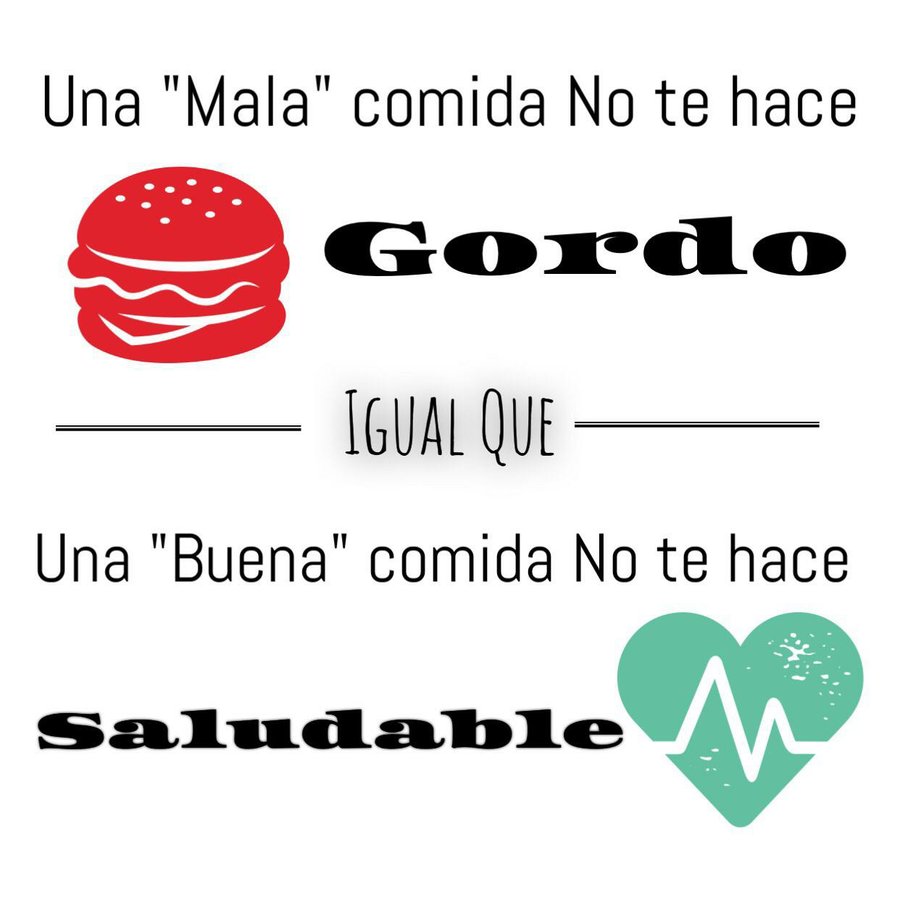 Porque hay que comer sano