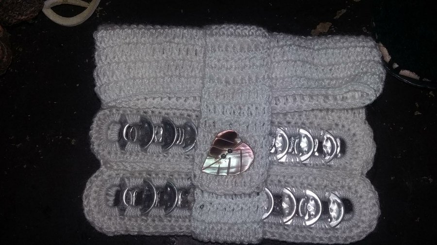 Bolsito o a crochet reciclando anillas | Manualidades