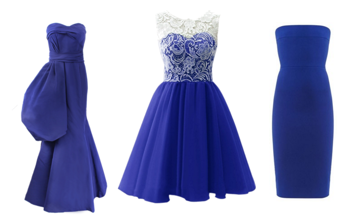 combinar vestido azul 