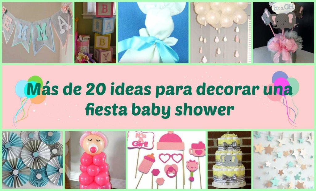 Decorar un baby shower: ideas para decorar mesas y paredes