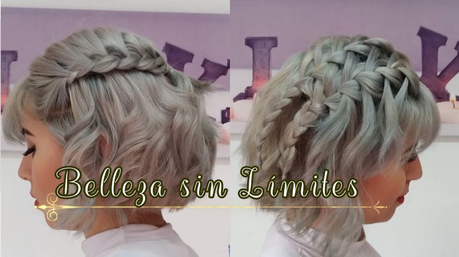 EASY HAIRSTYLES WITH BRAIDS FOR SHORT HAIR  girls fashions  YouTube
