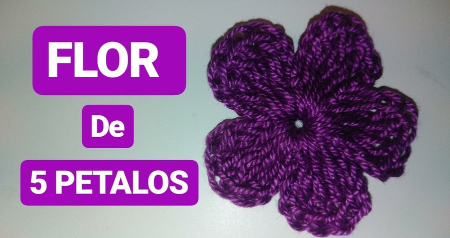 Cómo hacer flores a crochet