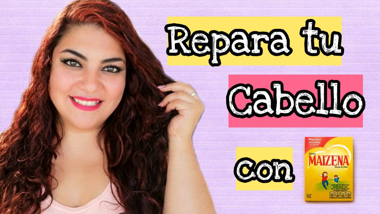 Repara tu cabello y elimina el frizz con maizena