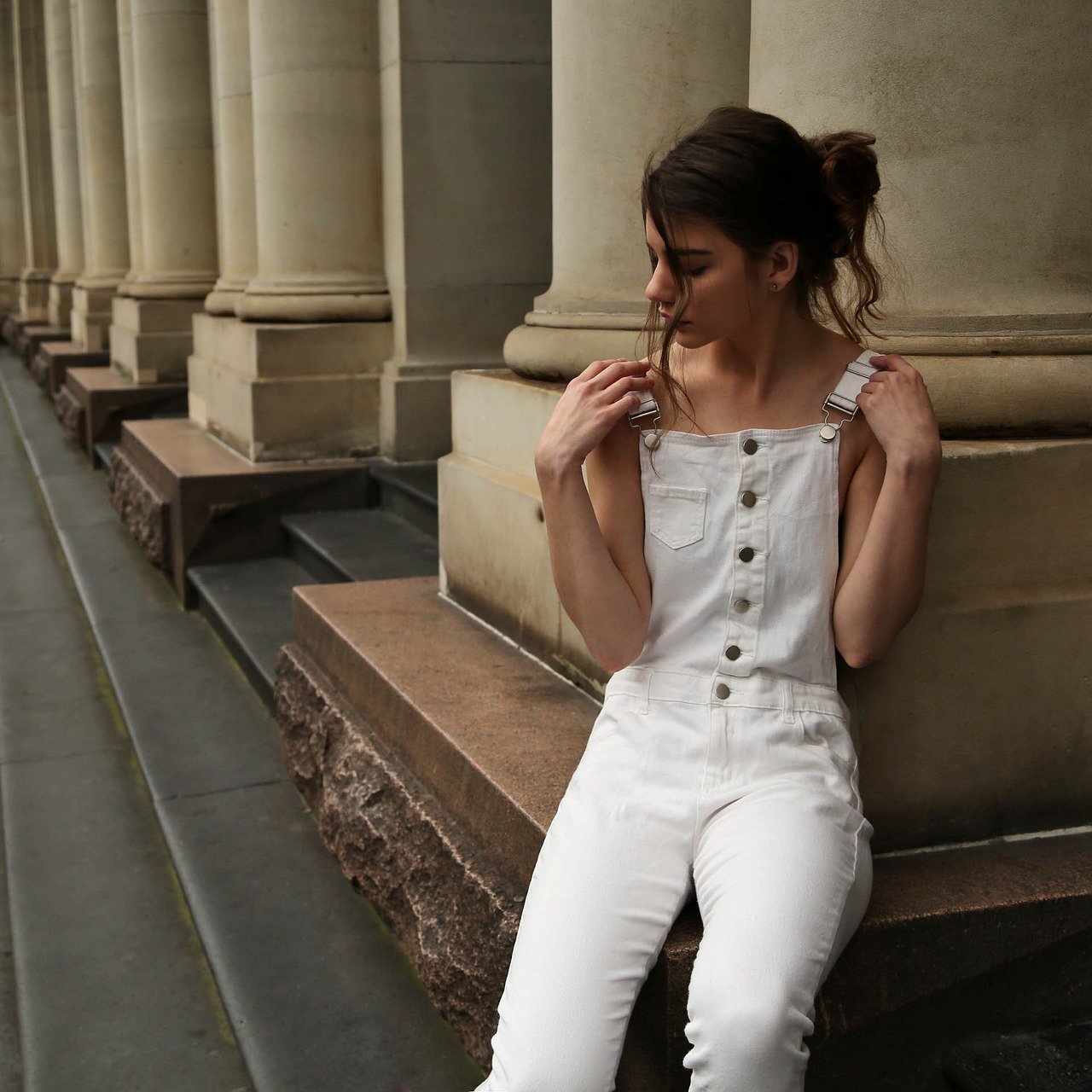 Outfits con pantalones blancos