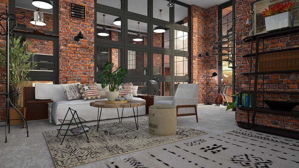 Las claves de la decoración de estilo industrial para montar un precioso  loft neoyorquino en tu salón asequible y muy fácil