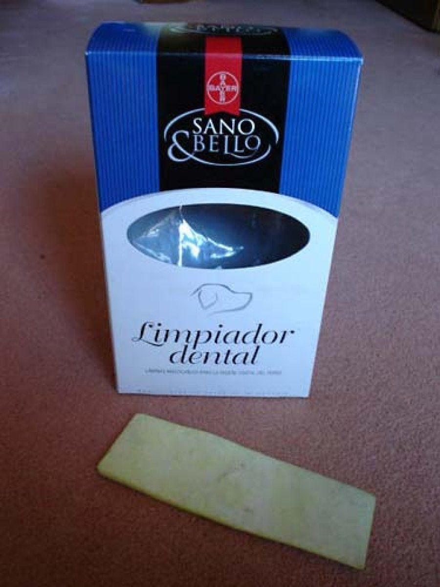 limpiador dental para perros
