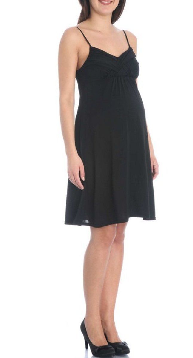 vestido negro kiabi