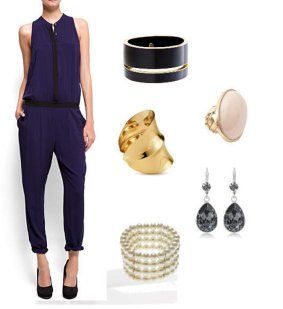  Cómo combinar.. un mono para una boda