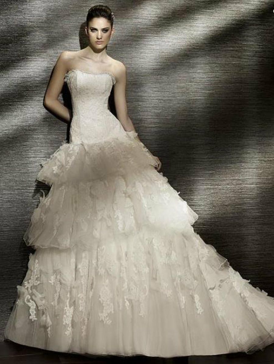 Vestidos de novia románticos