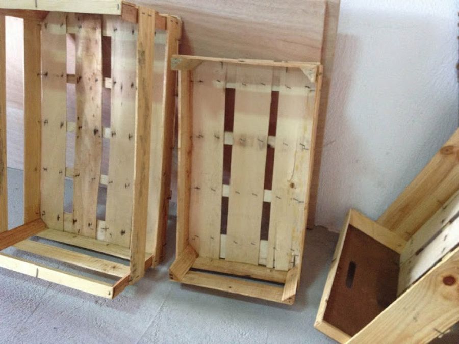 Decorar cajas de frutas  Cajas de fruta, Cajones de madera pintados, Caja  de frutas decoradas