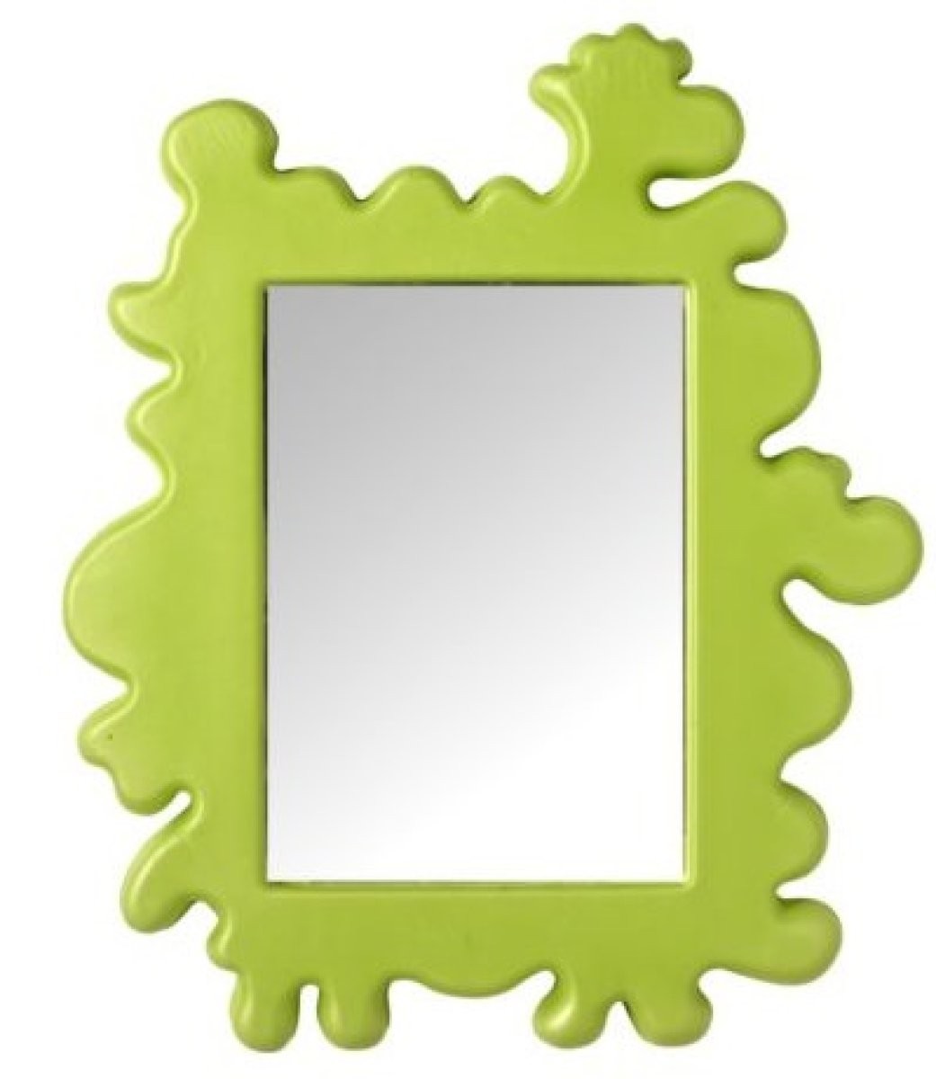 espejo verde
