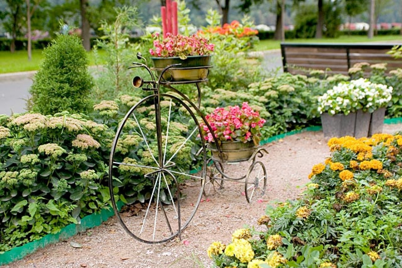 decoración con flores