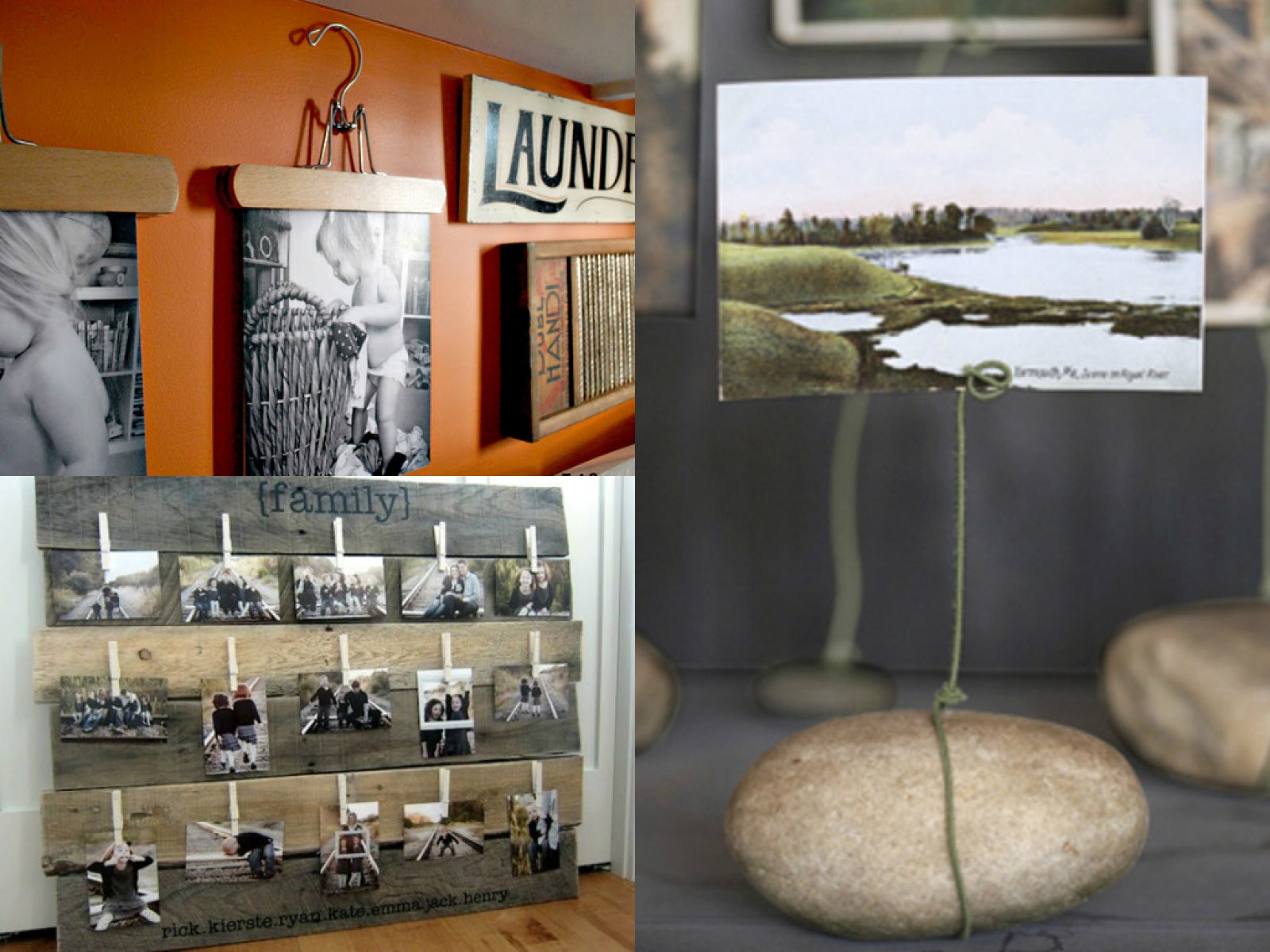 Portafotos DIY originales: 8 ideas con reciclaje