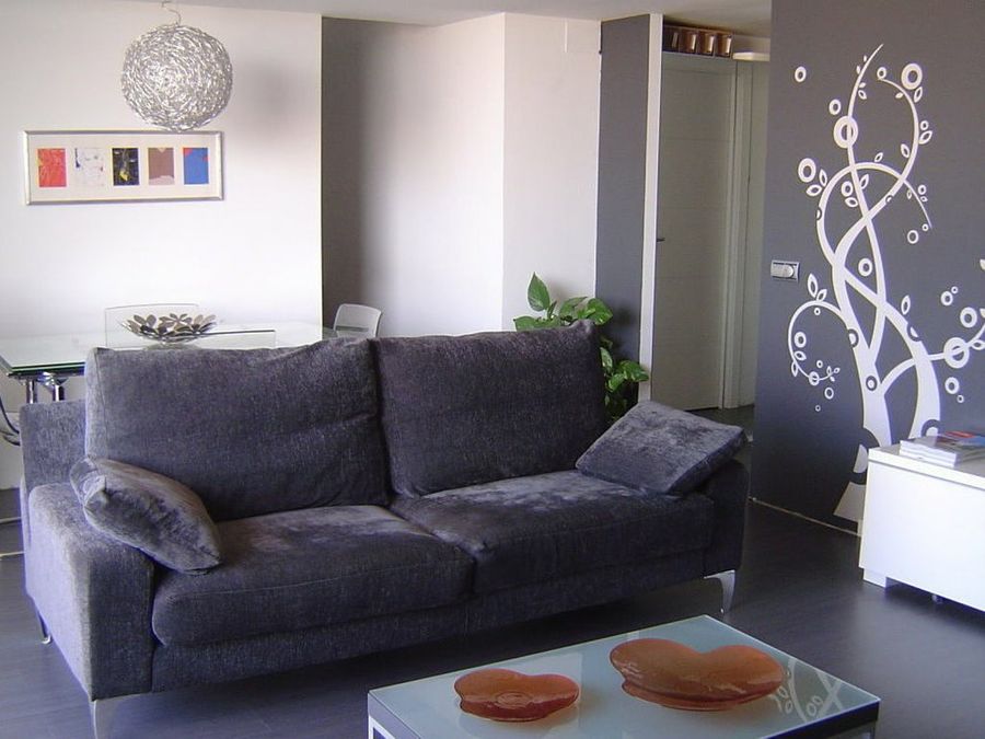Decoración gris