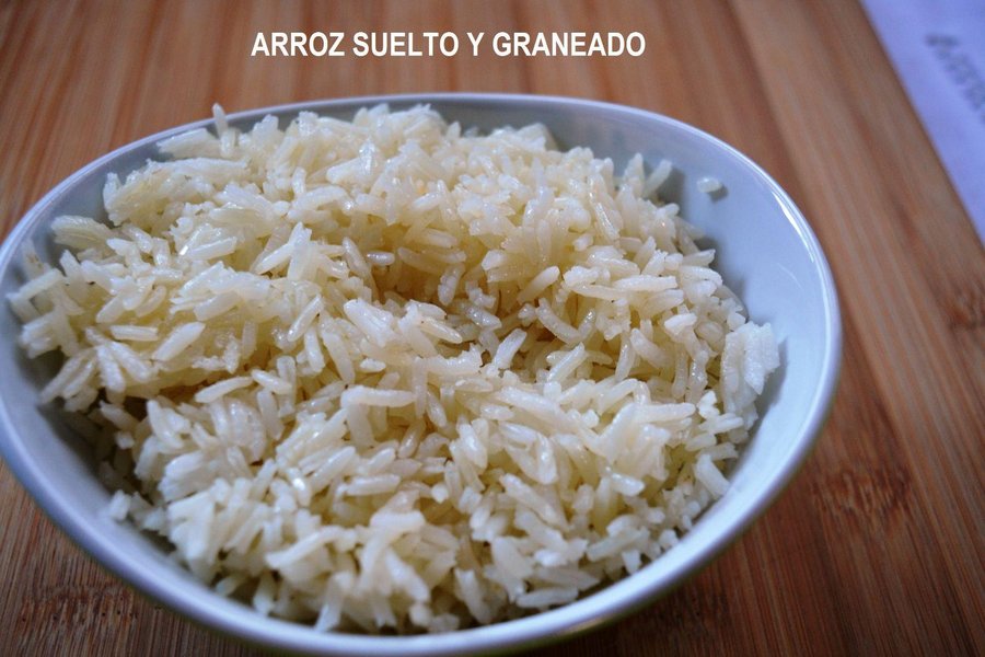QuedateEnCasa Arroz suelto, graneado y blanco, sin necesidad de lavar el  arroz. | Cocina
