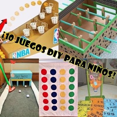 juegos de mesa con materiales reciclados para niños