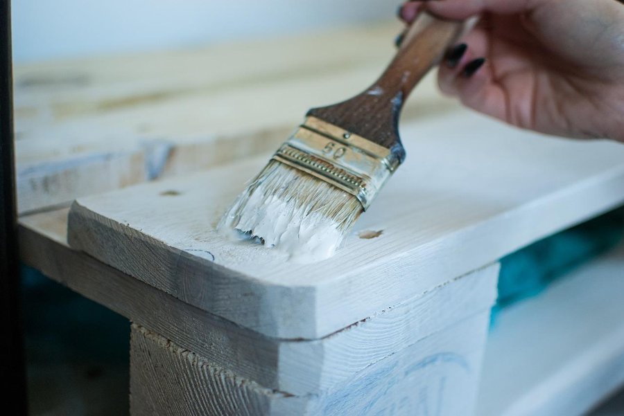 How to Paint a Dark Furniture in Light Colors