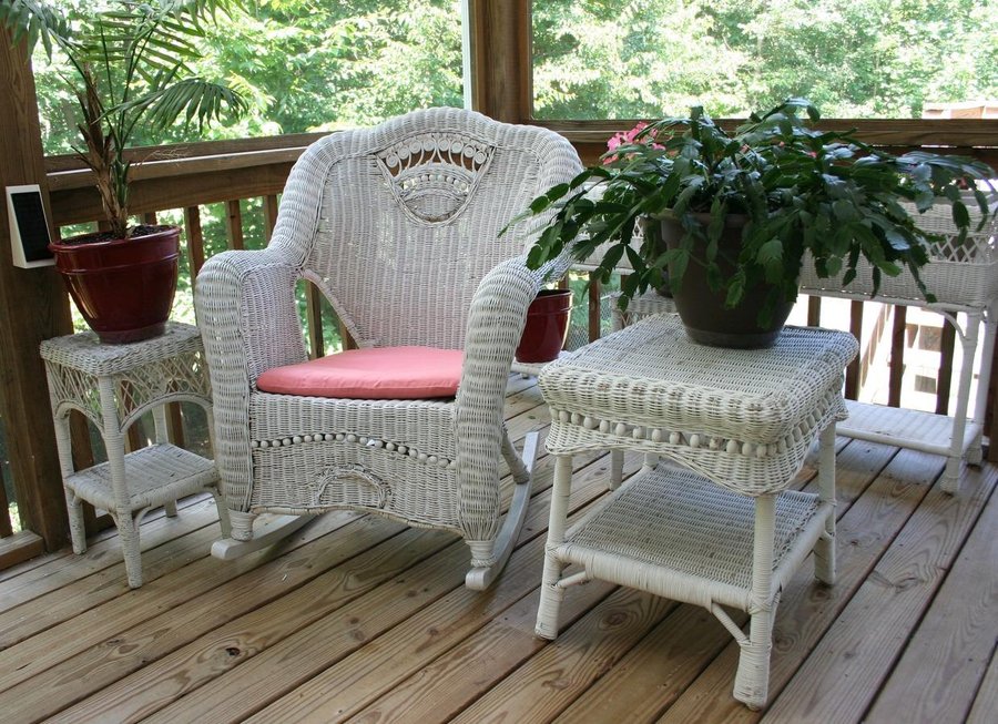 Cabecero de mimbre con Chalk Paint.  Cabecero de mimbre, Muebles de mimbre,  Decoración de unas