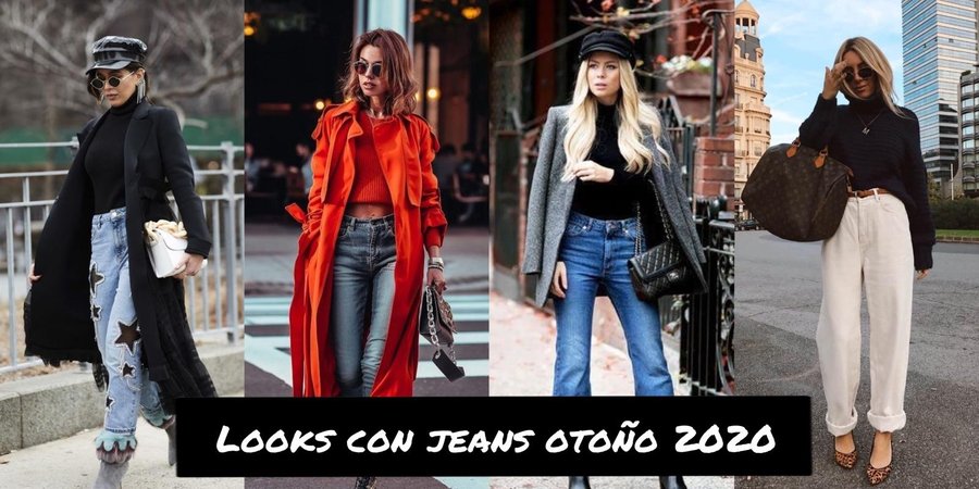 triste cerca Subvención Looks con jeans para el otoño | Belleza
