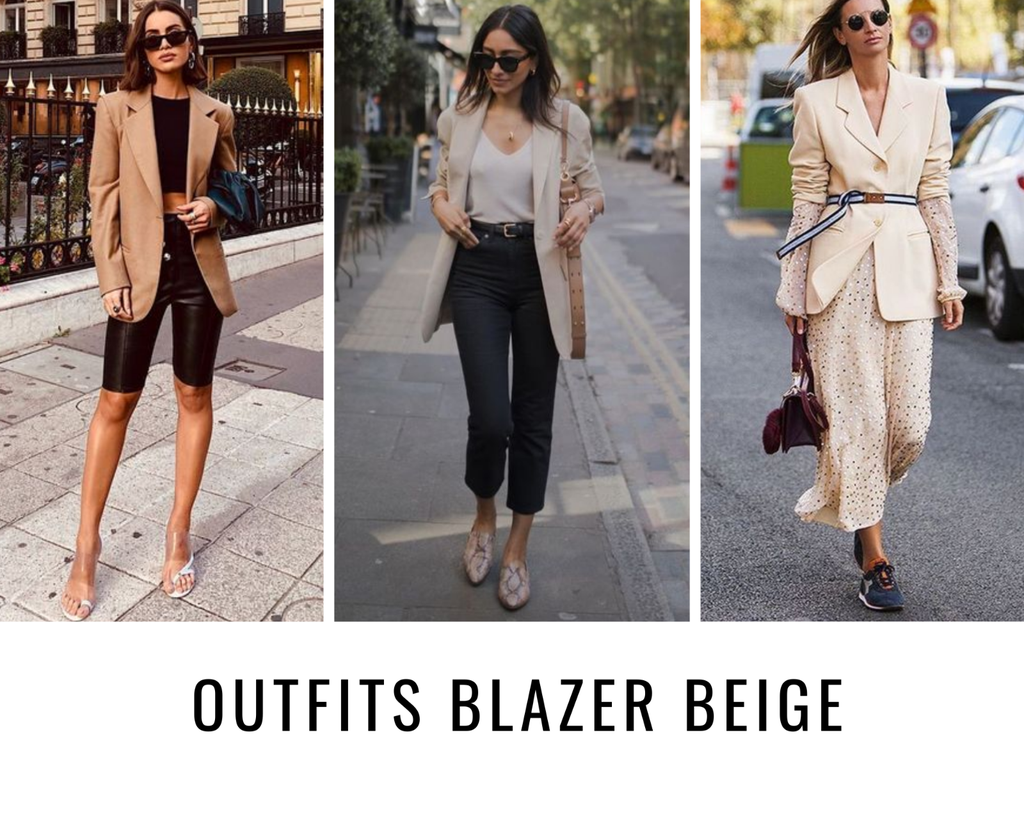 Outfits con blazer beige | Belleza