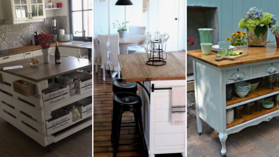 DIY Kitchen Islands