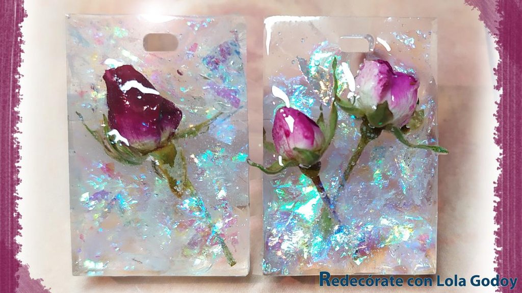 Cómo encapsular flores secas en resina