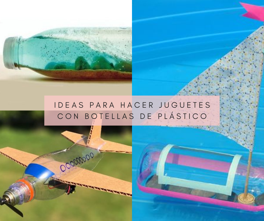 capitalismo Pilar como el desayuno Ideas para hacer juguetes con botellas de plástico | Manualidades